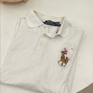 Polo Ralph Lauren White Polo Shirt